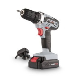 Trapano avvitatore powerplus 12v powc1051 20nm batteria litio 1,3ah peso 1,5 kg